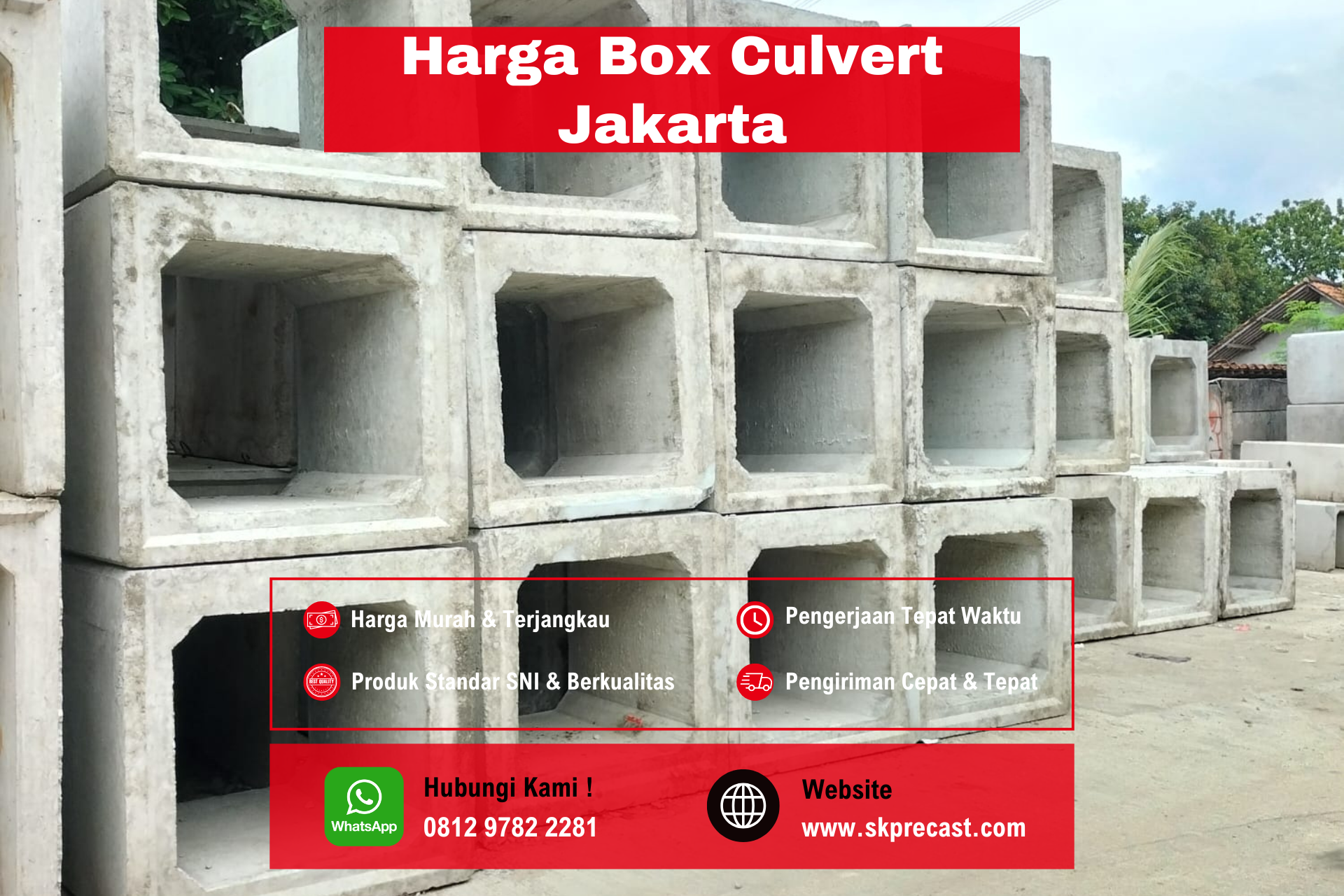 Harga Box Culvert Jakarta Saluran Drainase Murah 2025