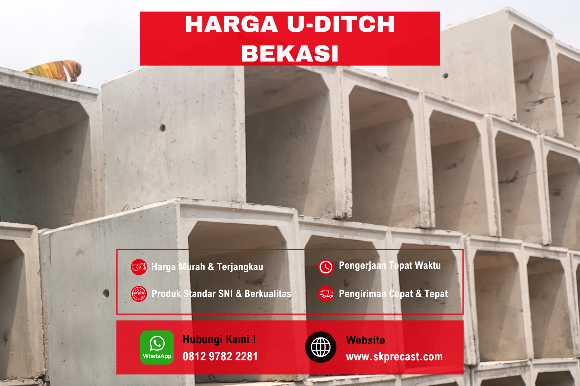 Harga Precast Uditch Bekasi