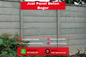 Harga Pagar Panel Beton Polos