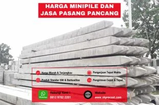 Harga Minipile dan Jasa Pasang Tiang Pancang