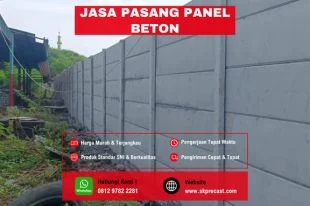 Harga Panel Beton Dan Pasang Pagar Beton Per Meter